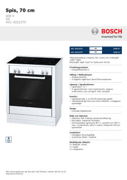 Bosch HCL 422127V