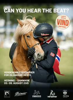 verdensmesterskaber for islandske heste herning