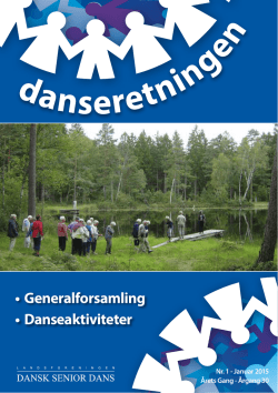 Januar 2015 - Landsforeningen Dansk Senior Dans
