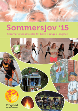Læs programmet for Sommersjov 2015