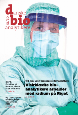 Anmeldelser - Danske Bioanalytikere