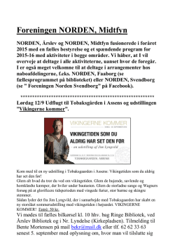 2015-16 - Midtfyn - Foreningen Norden