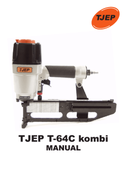 TJEP T-64C kombi - Vejledninger til materiel fra Materielsektionen