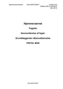 4104 GRUVÅB P M49 - Pistol