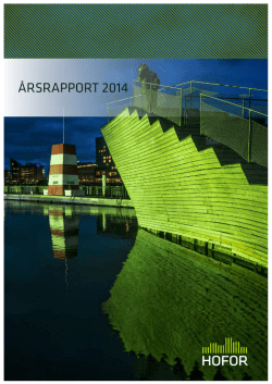 ÅRSRAPPORT 2014