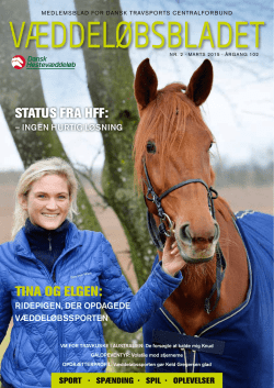 Marts - nr. 2 - Dansk Hestev&aelig;ddel&oslash;b