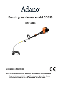 Benzin græstrimmer model CDB30