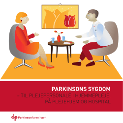 pleje personale - Parkinsonforeningen