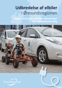 Udbredelse af elbiler i Øresundsregionen