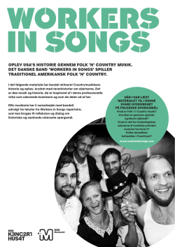 country musik. det danske band `workers in songs`