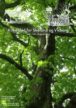 Kirkeblad for Skelund og Visborg