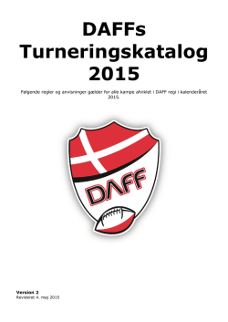 DAFFs Turneringskatalog 2015 ver. 2