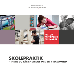 SKOLEPRAKTIK - Tech College Aalborg