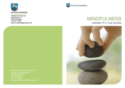 Pjece: Mindfulness