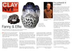 Fanny & Effie - Clay - Keramikmuseum Danmark