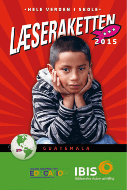 LÆSERAKETTEN 2015 1 - Hele Verden i Skole