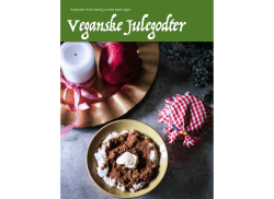 Veganske Julegodter - Mad med Medfølelse