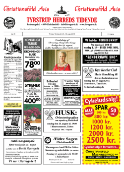 avisen her - Tyrstrup Herreds Tidende
