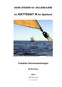 GODE STEDER for JOLLESEJLERE K1 KATTEGAT N for Sjælland