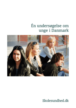 Én undersøgelse om unge i Danmark