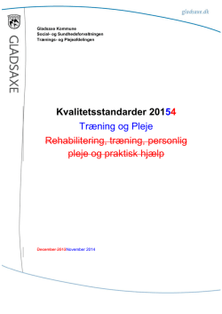 Kvalitetsstandarder 2015 Traening og Pleje_10