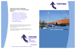 TOPVIRK - Hjemmeside