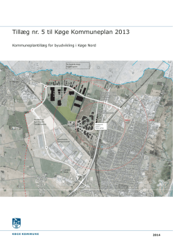 Tillæg nr. 5 til Køge Kommuneplan 2013