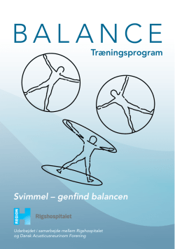 Balance Træningsprogram