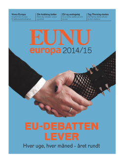 EUNU - Europabevægelsen