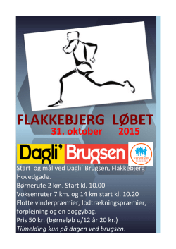 FLAKKEBJERG LØBET