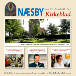 Kirkeblad - Næsby Sogn