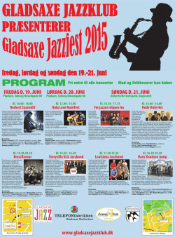 Gladsaxe Jazzfest 15 - All-that-jazz