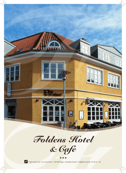 Brochure - Foldens Hotel