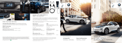 Kampagnebrochure BMW i3 PrivatLeasing