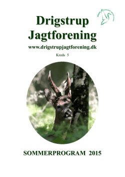 Dato - Drigstrup Jagtforening