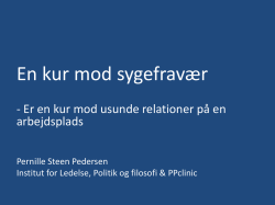 Ph.d. Pernille Steen Pedersen
