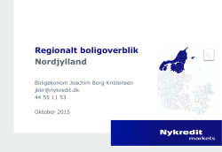 Regionalt boligoverblik Nordjylland