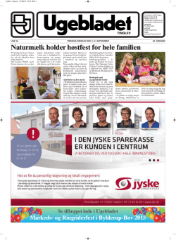 Naturm&aelig;lk holder h&oslash;stfest for hele familien