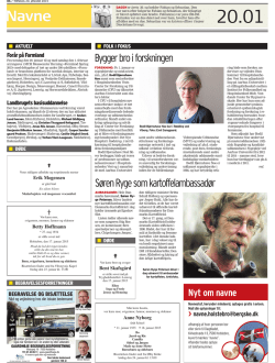 Dagbladet Holstebro - Danmarks Kartoffel Råds hjemmeside