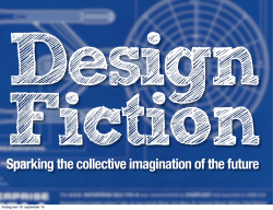 Design Fiction slides