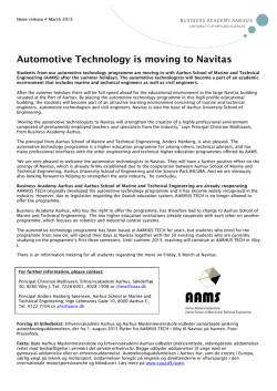 Automotive Technology is moving to Navitas