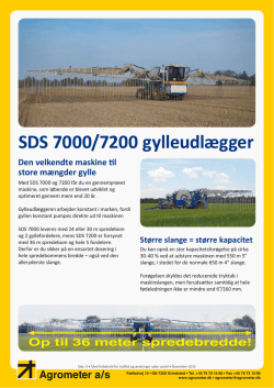 SDS 8000 - Agrometer A/S