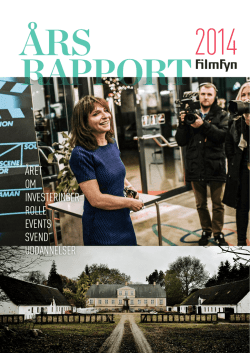 FilmFyns Årsrapport 2014