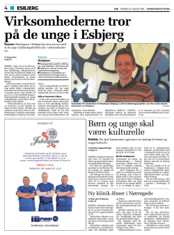 Virksomhederne tror på de unge i Esbjerg