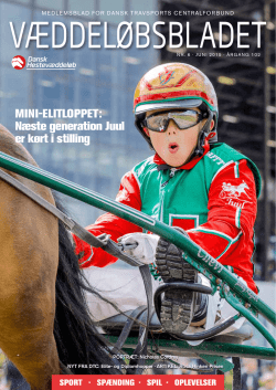 Juni - nr. 6 - Dansk Hestev&aelig;ddel&oslash;b