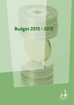 Budget 2015 - 2018