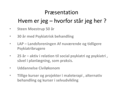 Steen Moestrup - faglige selskaber