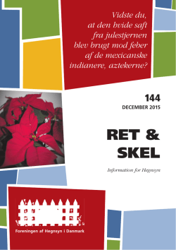 RET & SKEL - Foreningen af Hegnsyn i Danmark