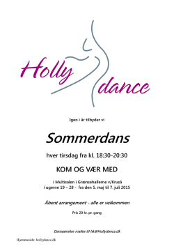 Sommerdans - Holly Dance