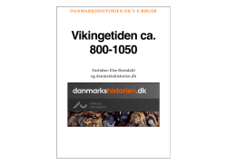 Vikingetiden ca. 800-1050
